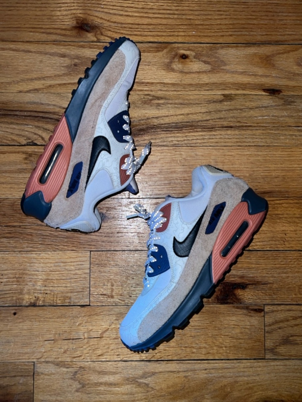 Nike NRG Camowabb Suede-Trim Sneakers, 9